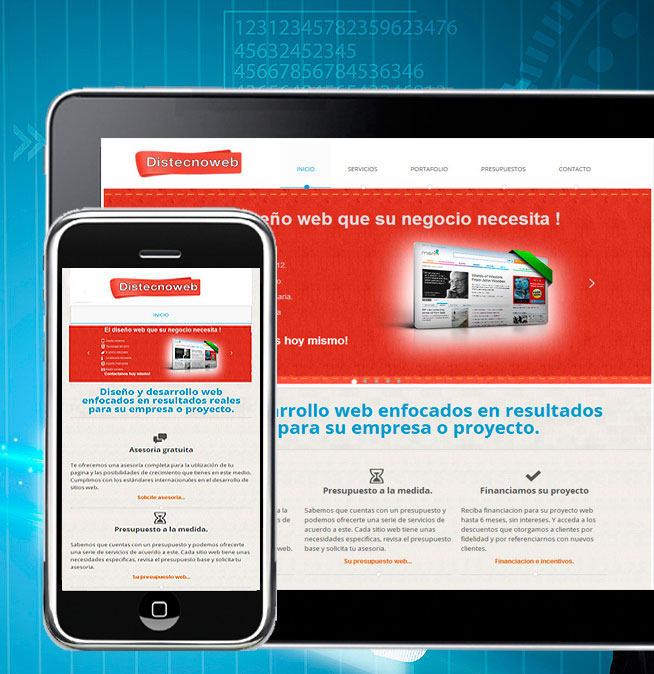 paginas web moviles Diseño web movil