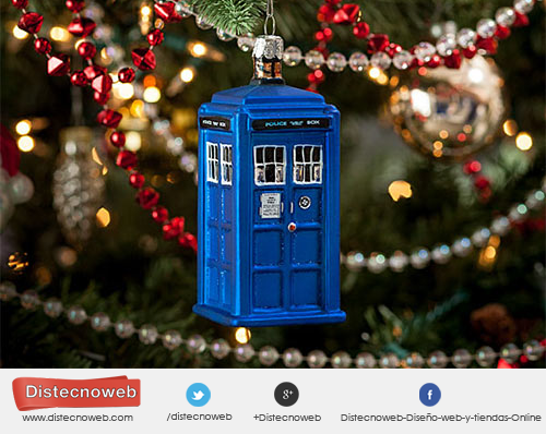 Decoracion navidad Dr who